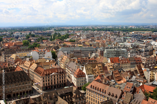 View of Strasbourg, France