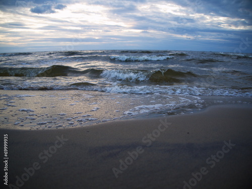 wave in the Baltic Sea