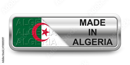 Made in Algeria Button photo