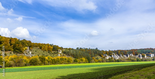 rock formation twelve apostles in Bavaria