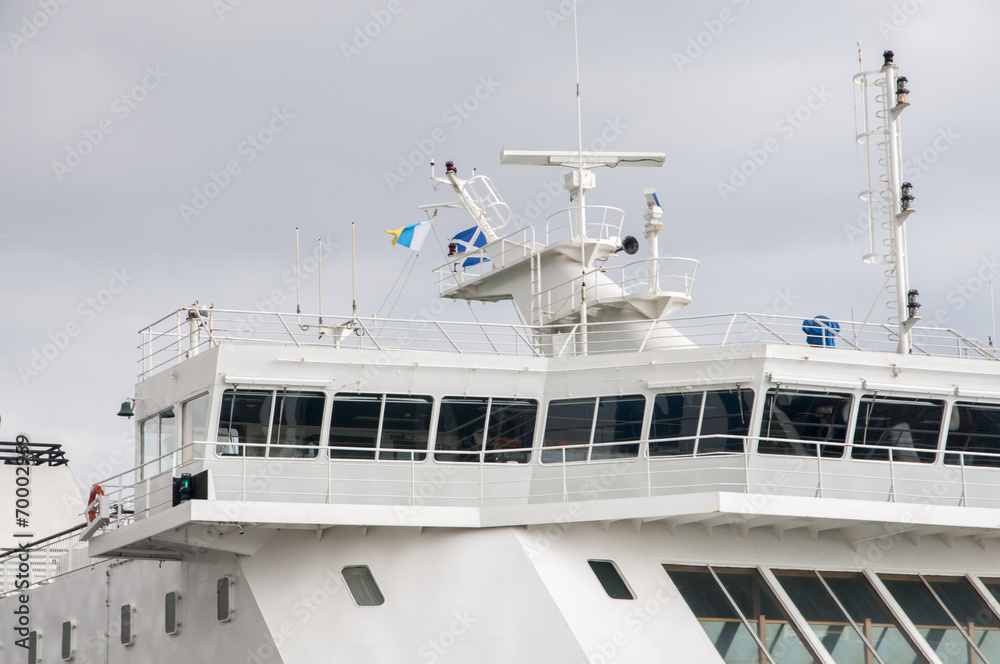 Naklejka premium large boat