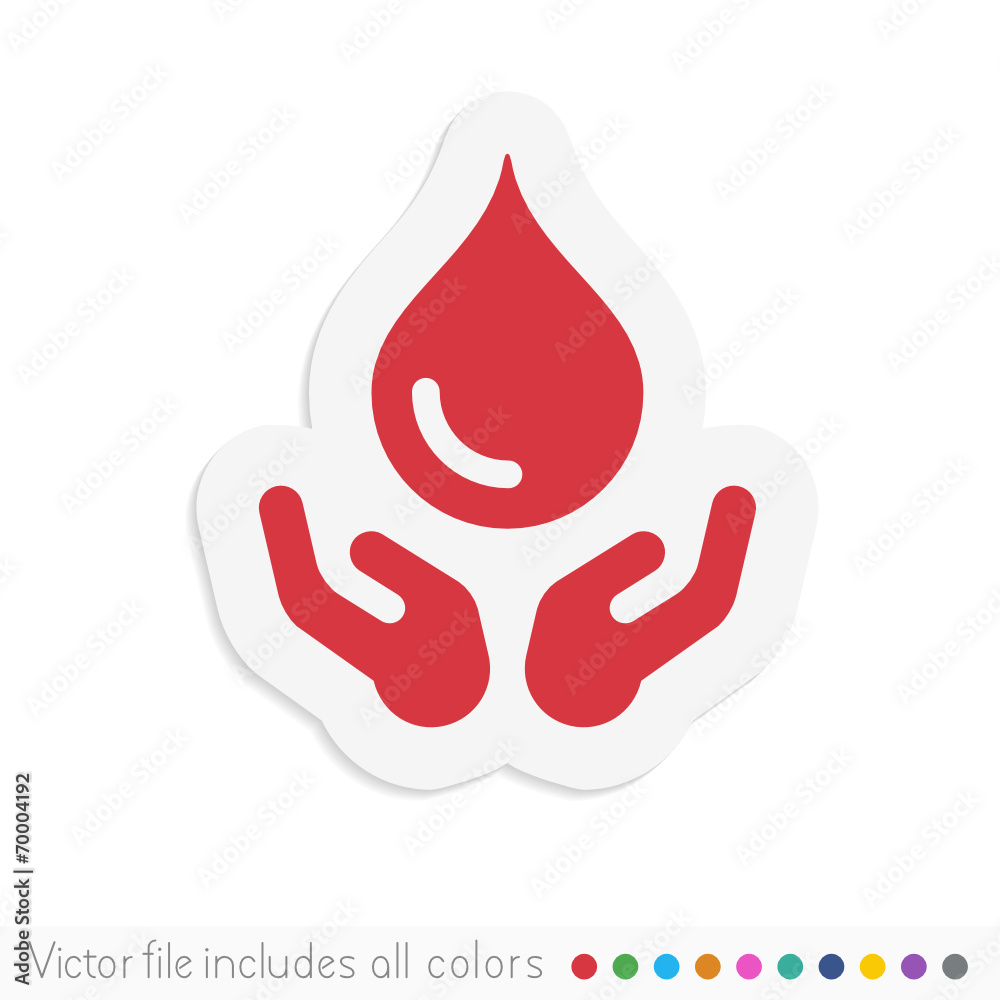 Obraz premium Sticky Icon