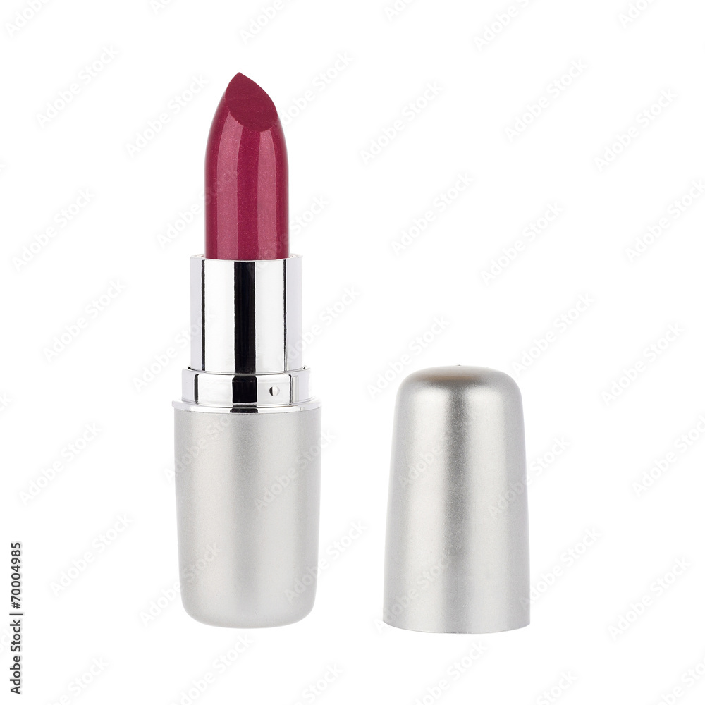 Red lipstick isolated on white background Red lipstick isolated on white background