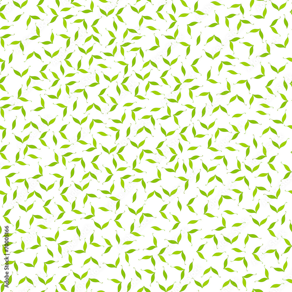 Seamless pattern of small leaves. Seamless pattern of small leaves.