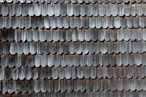 Wooden Tiles Chiloé's unique design, Chiloé Island, Chile