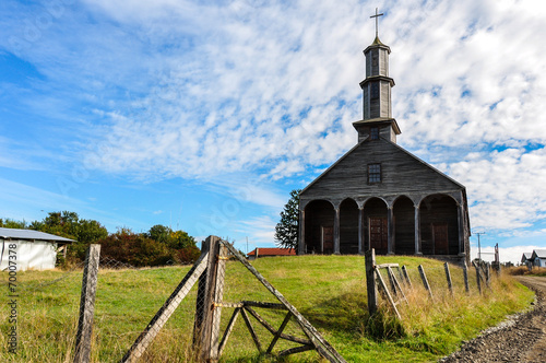 Gorgeous Colored and Wooden Churches, Chiloé Island, Chile