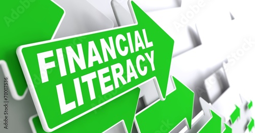 Fotografija Financial Literacy on Green Arrow.