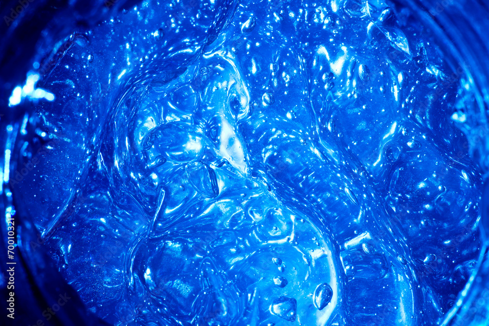 Abstract bubble gel texture. Abstract bubble gel texture.