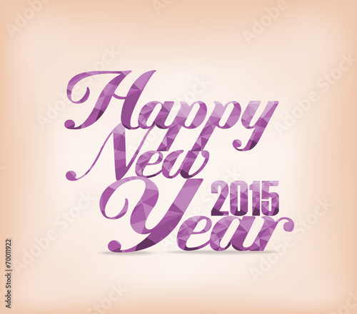Wallpaper Mural geometric purple happy new year Torontodigital.ca