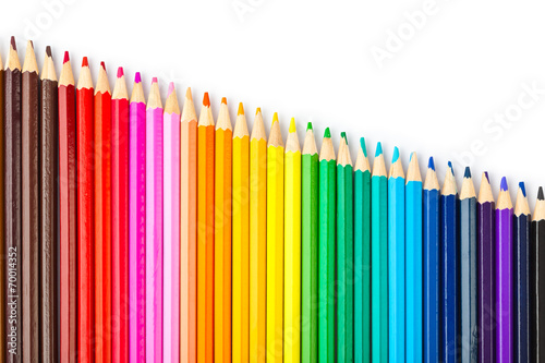 Multicolored pencils