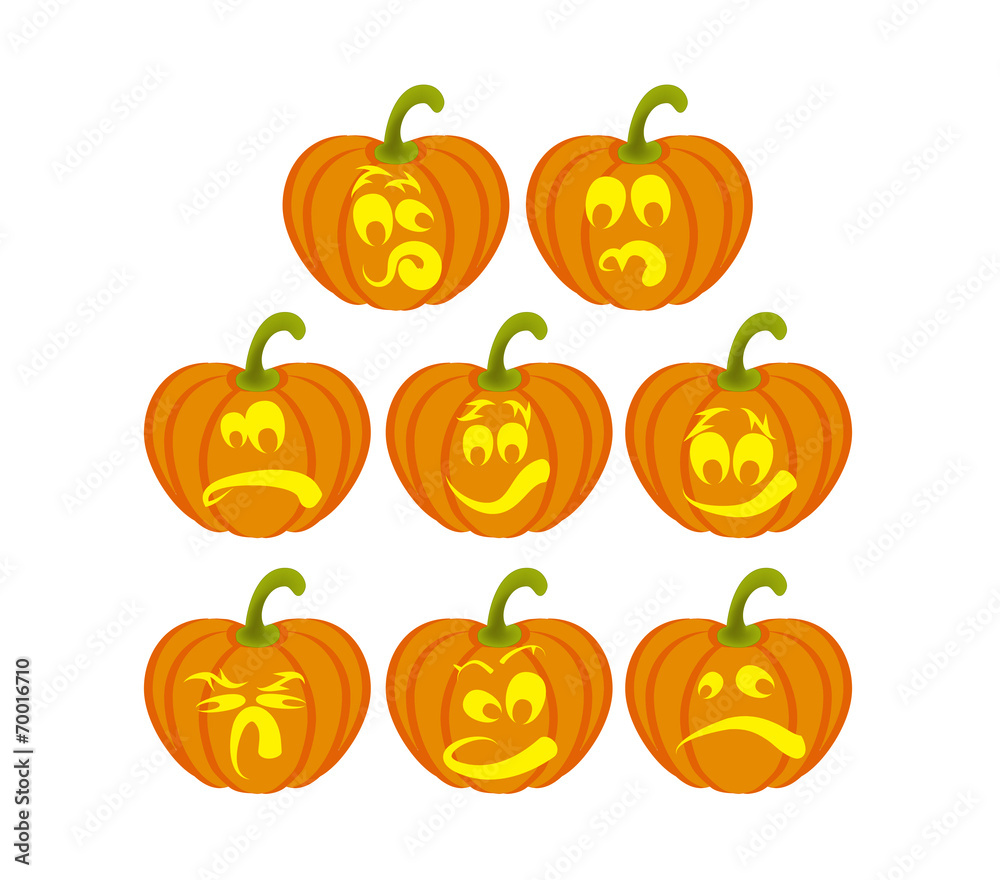 pumpkin faces pumpkin faces