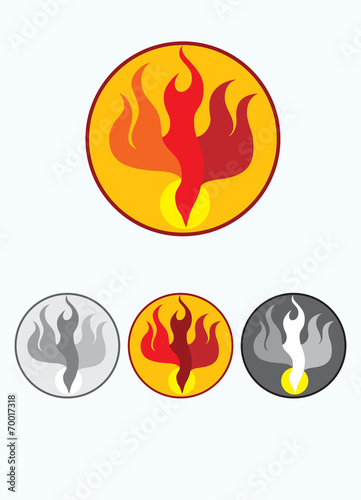 Holyspirit church logo, art vector design