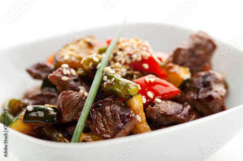 Veal with Vegetables