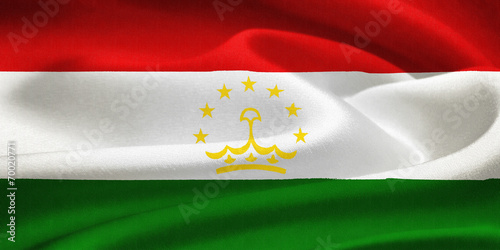 Flag of Tajikistan photo