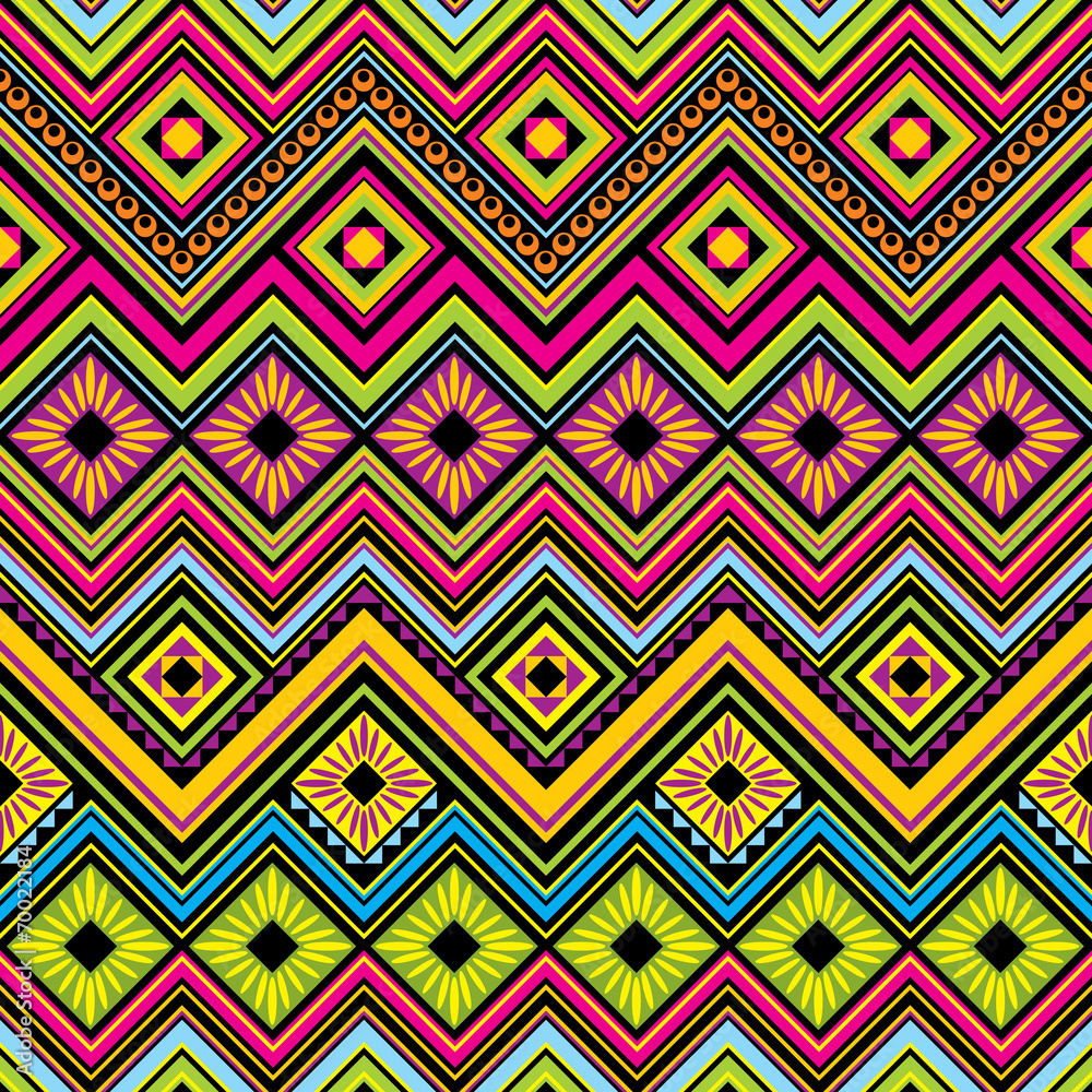 mexican seamless zigzag background mexican seamless zigzag background