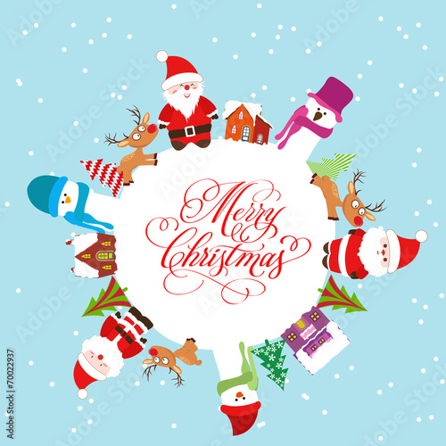 Merry christmas card
