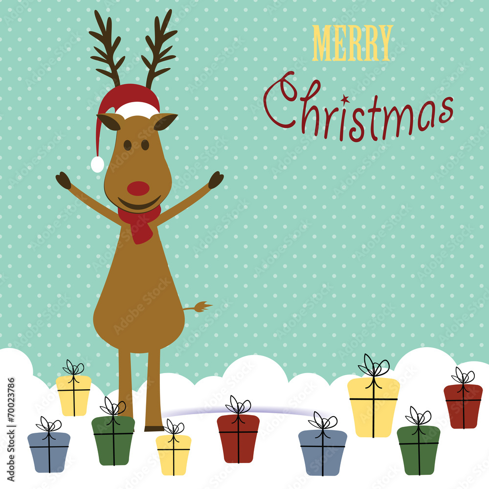 Fototapeta premium Christmas card