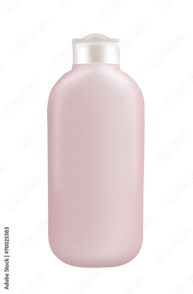 Lotion bottle isolated on white Lotion bottle isolated on white