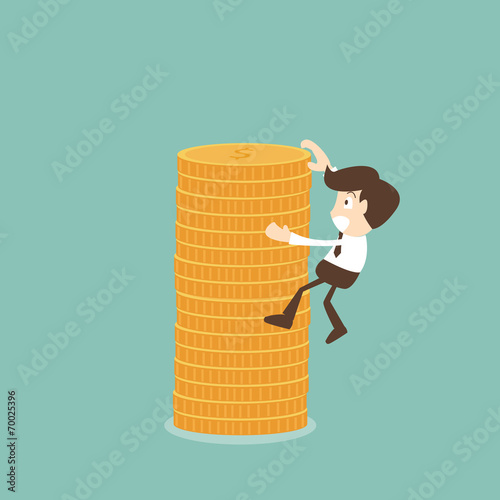Concept of career and ambition at work success