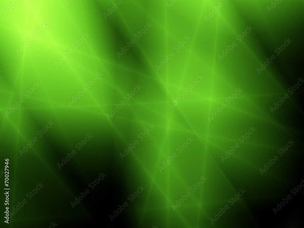 Obraz premium Magic green abstract light modern design