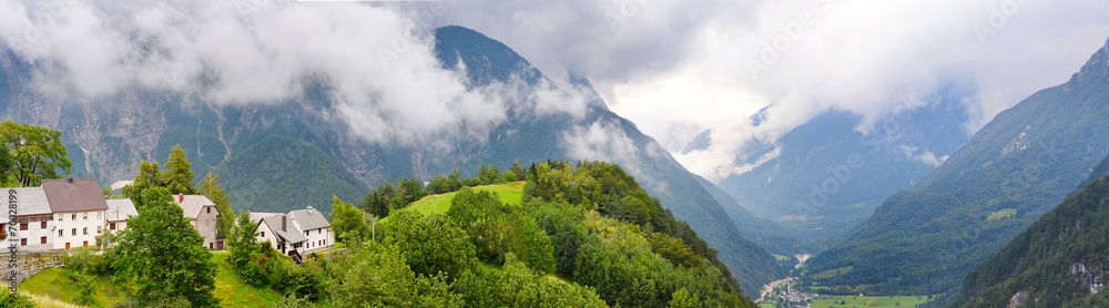 Slovenian mountains village