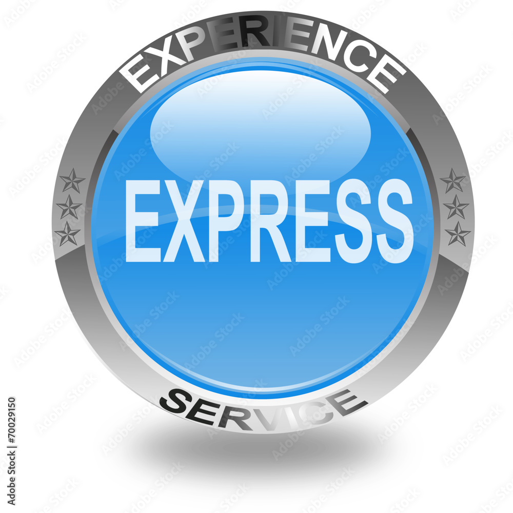 express service livraison sur bouton express service livraison sur bouton