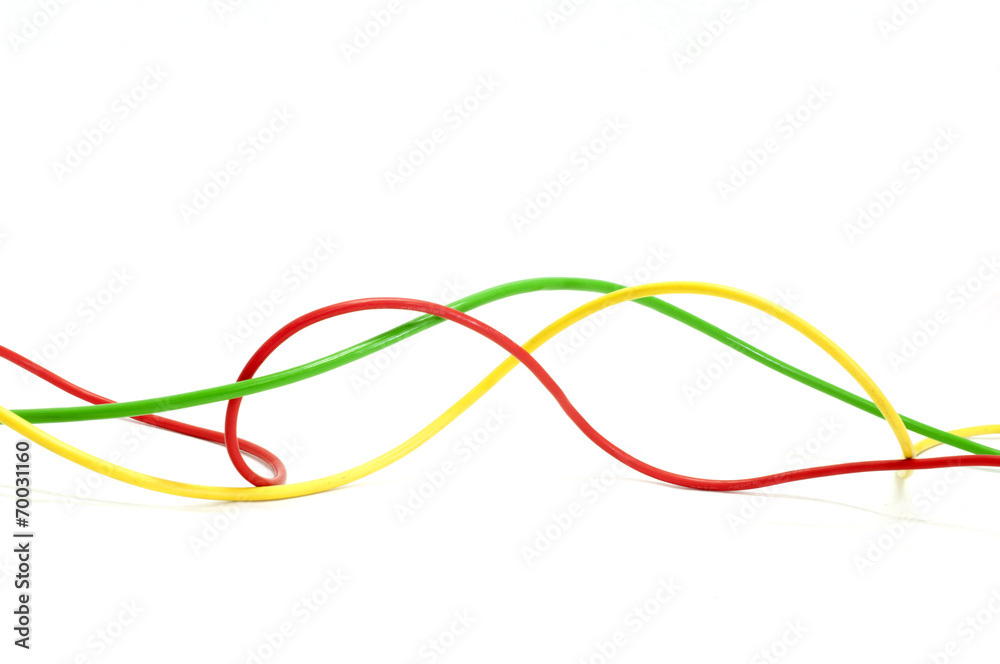 Colorful wires Colorful wires