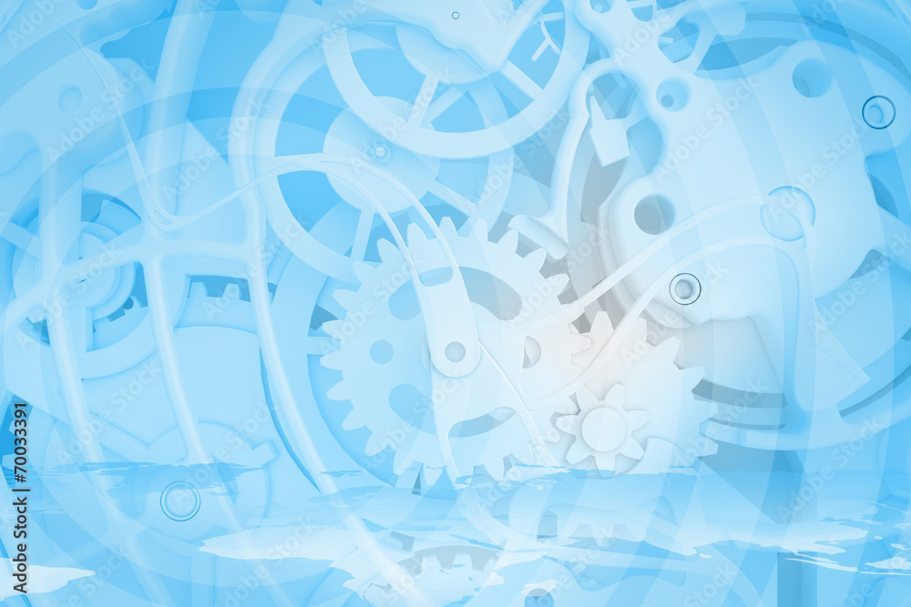 abstract background of the clock