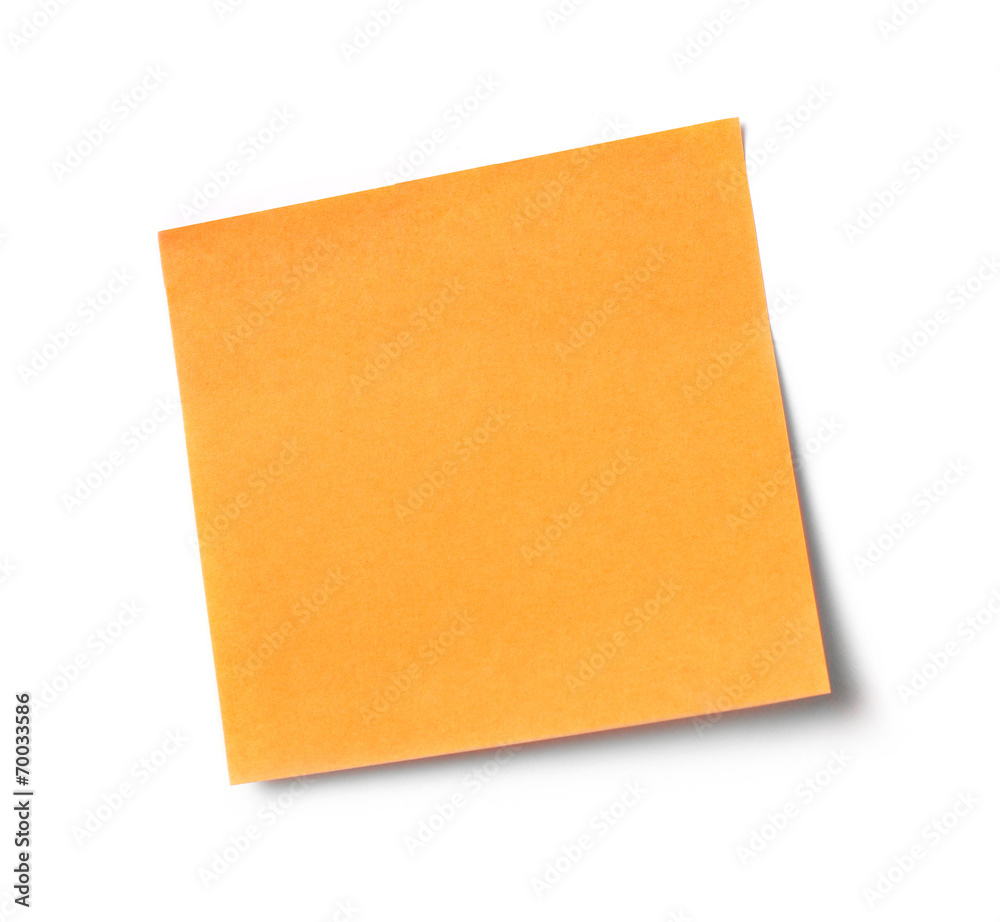 Adhesive note Adhesive note