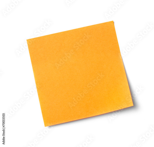 Adhesive note