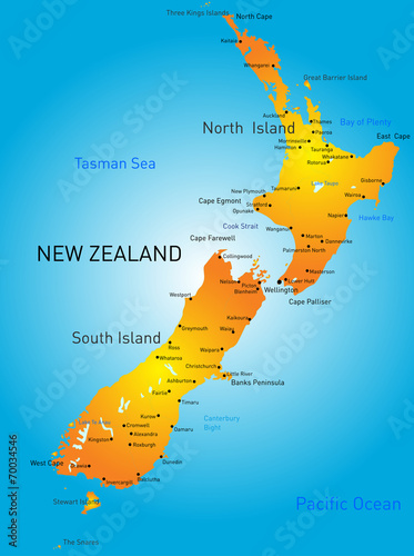 Obraz na plátne New Zealand