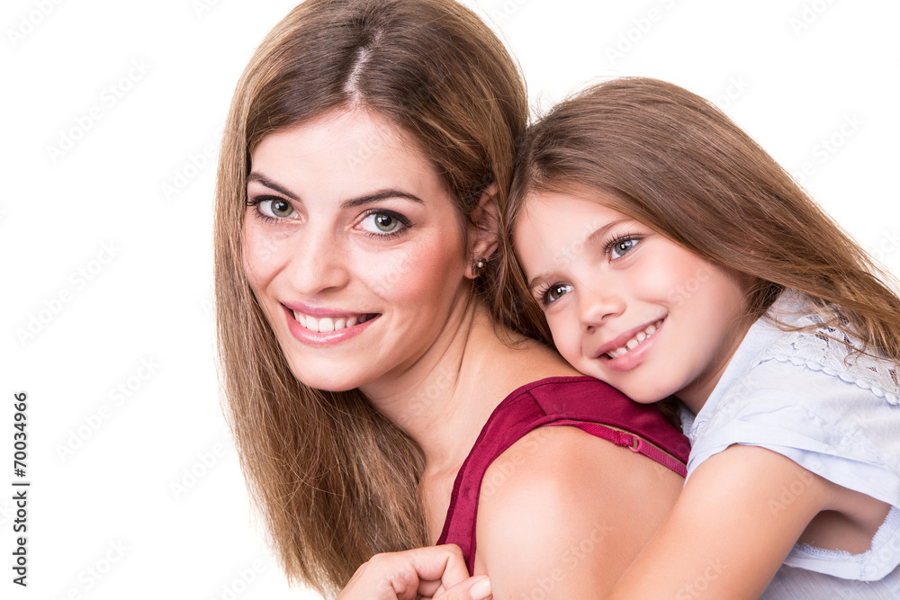 Mother and daughter Mother and daughter
