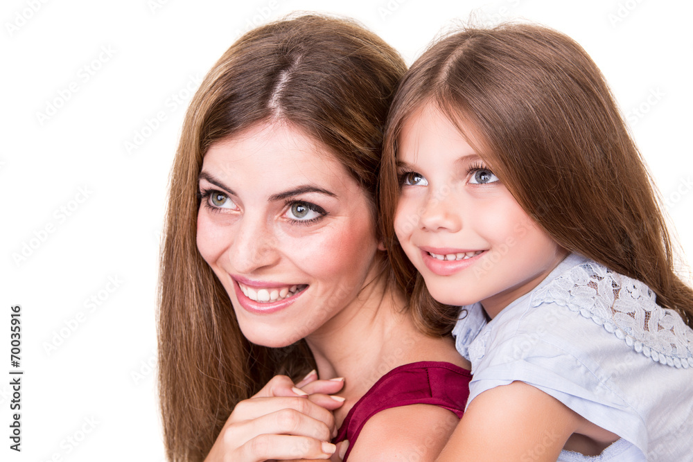 Mother and daughter Mother and daughter