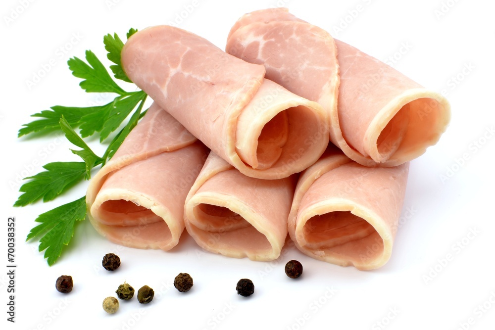 sliced ham sliced ham