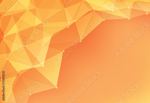 abstract background of orange color