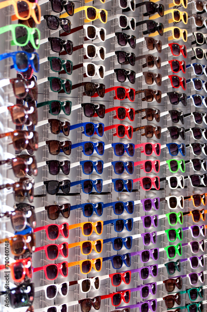 Fototapeta premium Colorful sunglasses