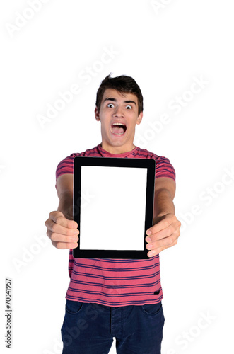 Quadro su tela Young casual man