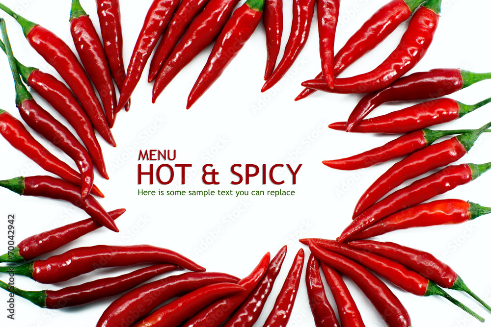 red hot chilli peppers with sample text red hot chilli peppers with sample text