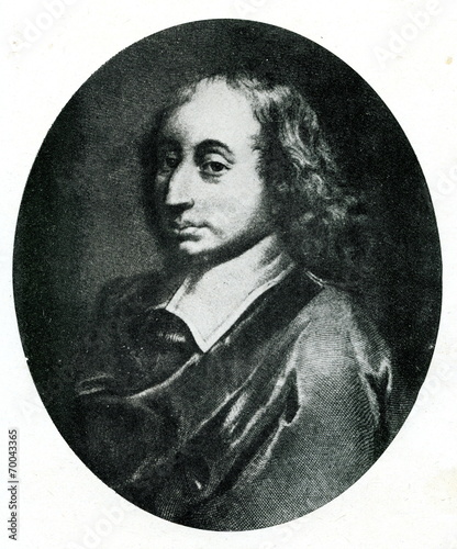 Blaise Pascal, French mathematician, physicist, inventor