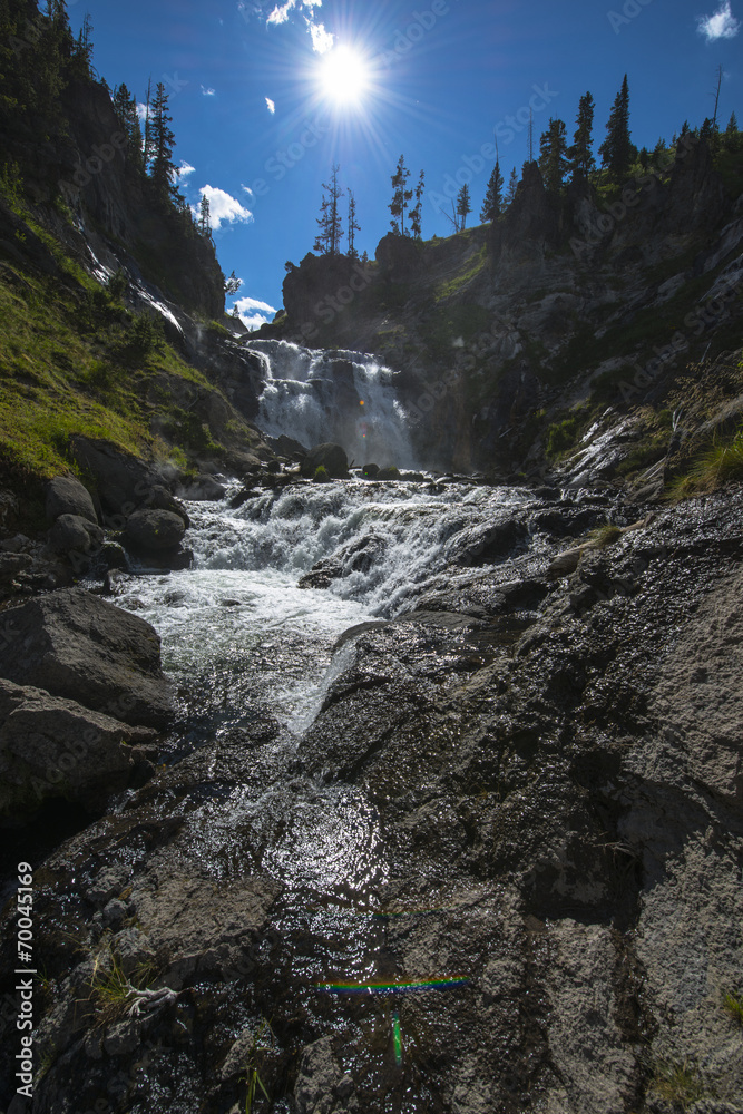 Mystic Falls Yellowstone National Park Mystic Falls Yellowstone National Park