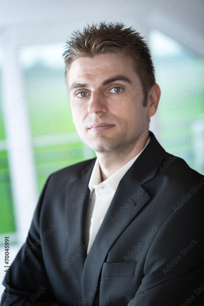Portrait Business man Portrait Business man