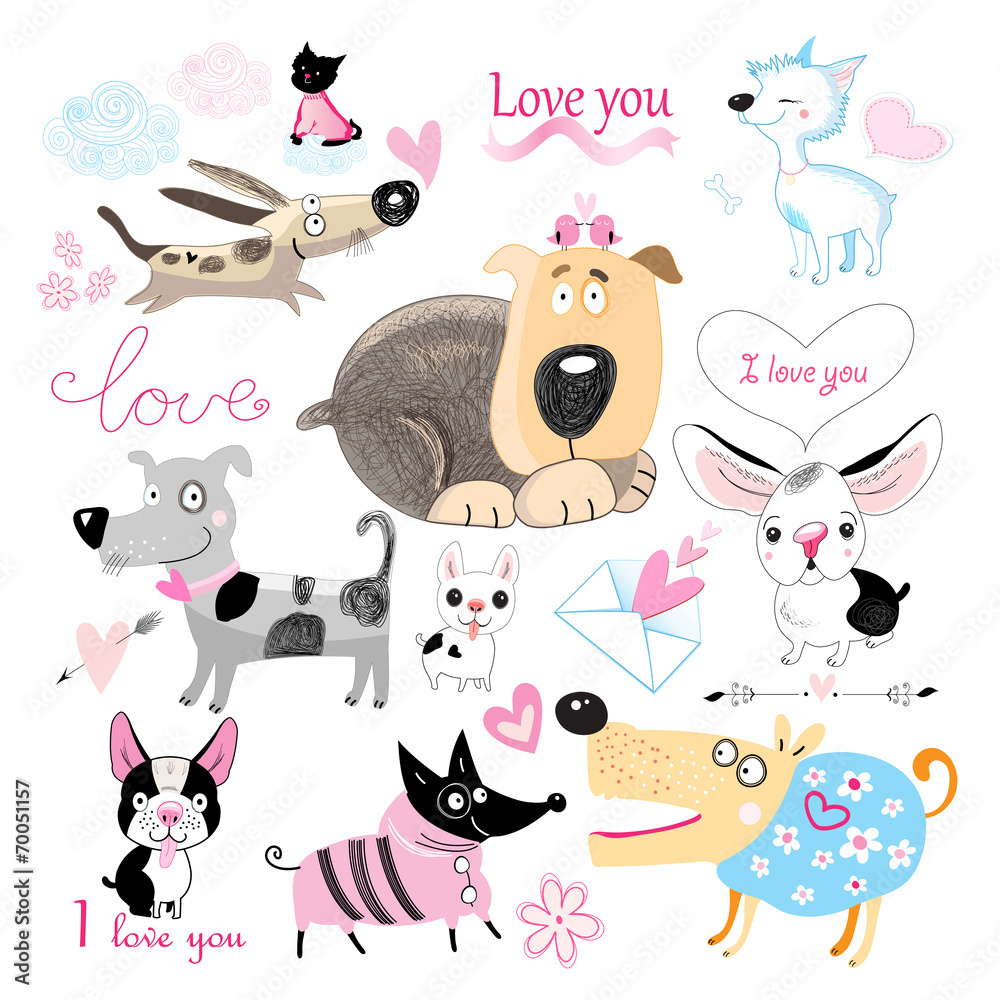 Dog lovers set Dog lovers set