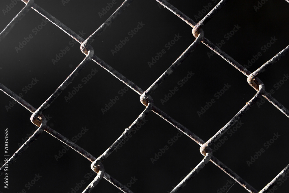 background of old metal grid background of old metal grid