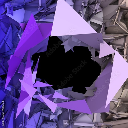 Abstract Triangle Background