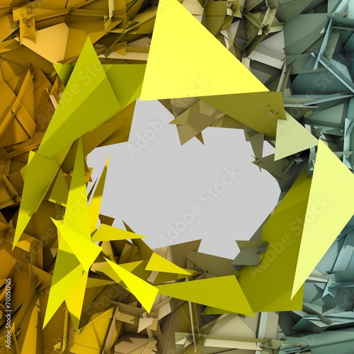 Abstract Triangle Background