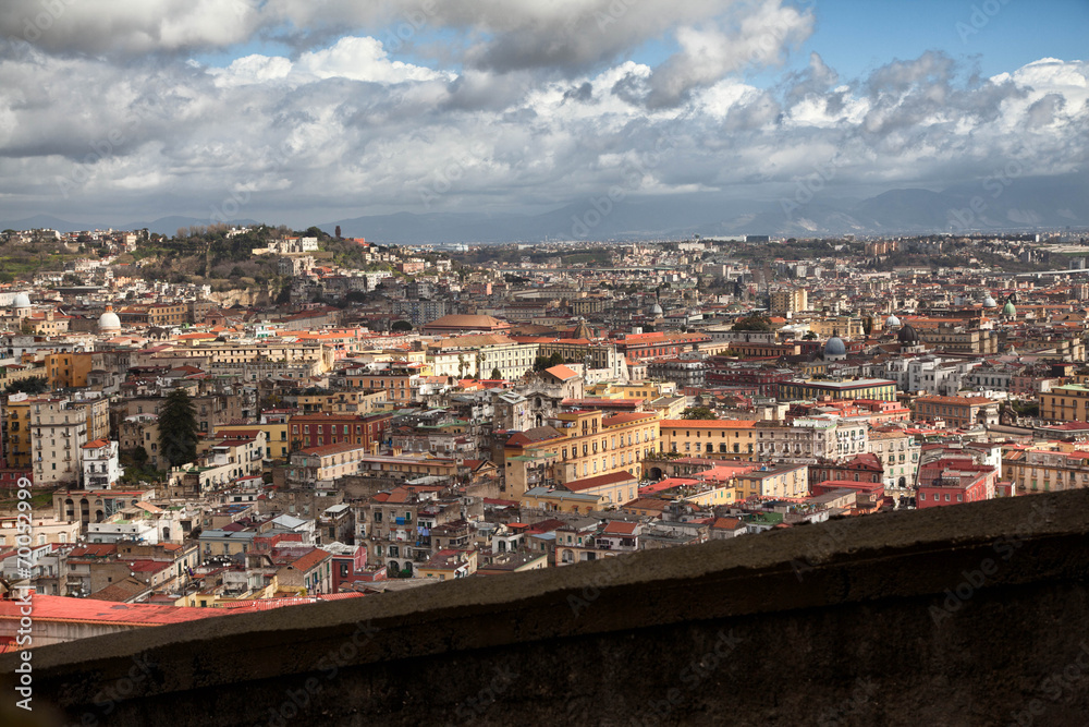 Napoli, lanscape from Saint Martino