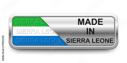 Made in Sierra Leone Button