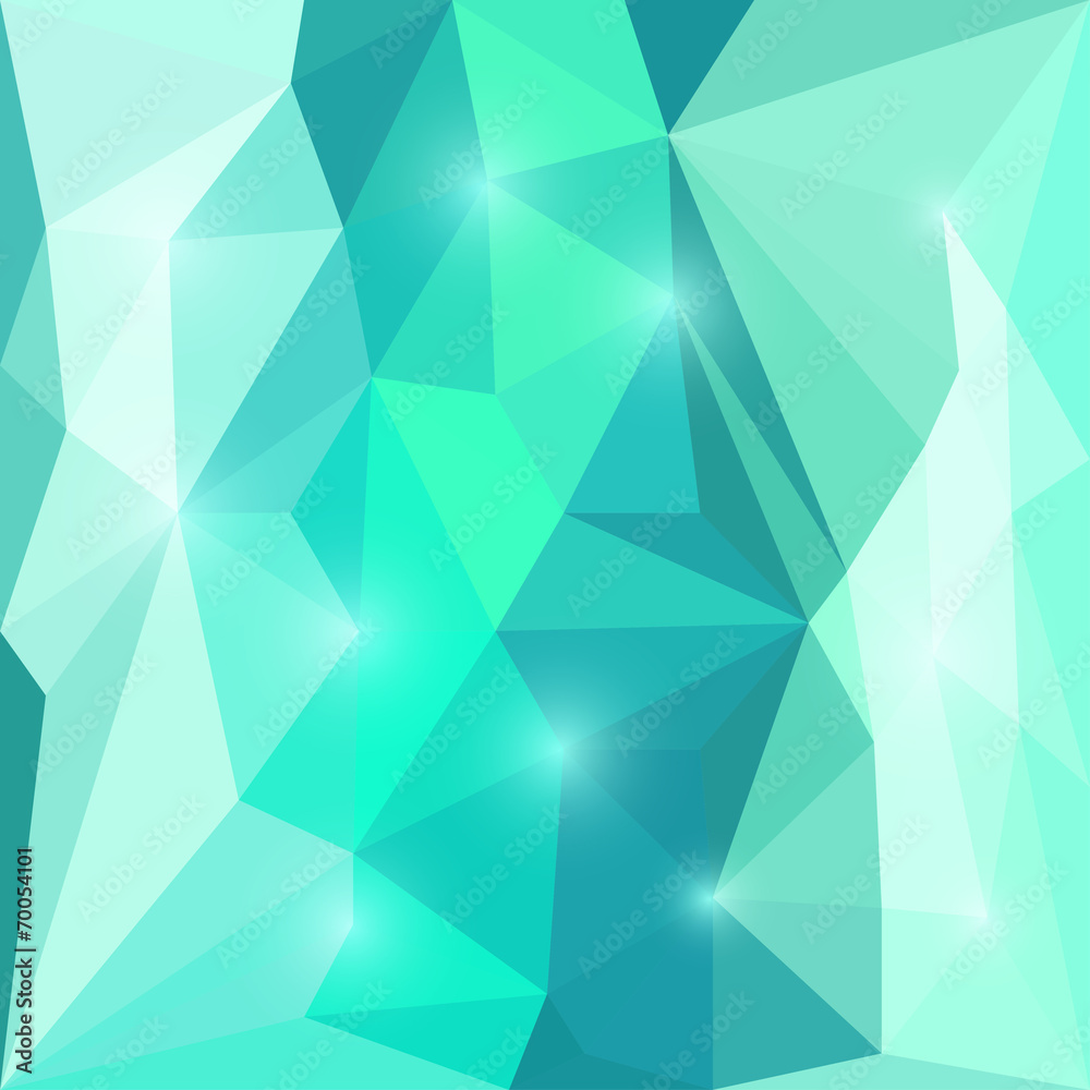 Obraz premium Abstract vector triangular geometric background