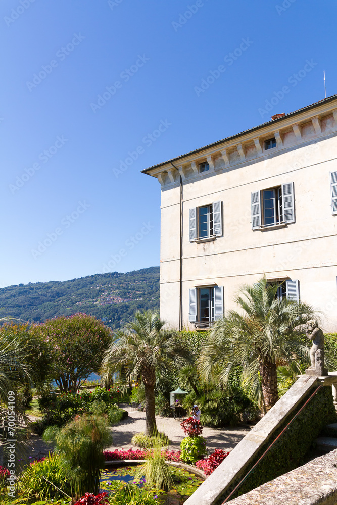 Obraz premium Borromee islands, Isola Madre, Lago Maggiore, Italy