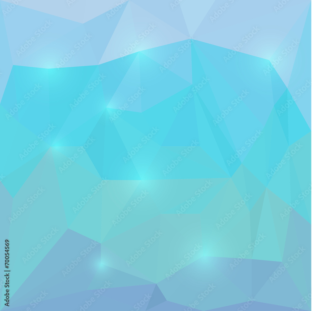Obraz premium Abstract vector triangular geometric background